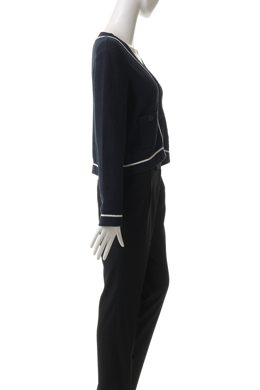 【ガリャルダガランテ/GALLARDAGALANTE】のトリミングブークレーカーディガン 人気、トレンドファッション・服の通販 founy(ファニー) 　ファッション　Fashion　レディースファッション　WOMEN　トップス・カットソー　Tops/Tshirt　ニット　Knit Tops　カーディガン　Cardigans　おすすめ　Recommend　アンサンブル　Ensemble　カーディガン　Cardigan　ショート　Short　タンク　Tank　トリミング　Trimming　バランス　Balance　ボトム　Bottom　other-3|ID: prp329100004425720 ipo3291000000031261222