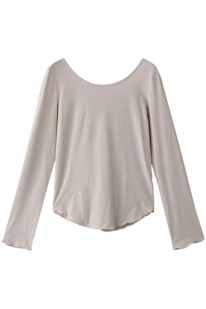 【ガリャルダガランテ/GALLARDAGALANTE】のバックオープンカットソー インテリア・キッズ・メンズ・レディースファッション・服の通販 founy(ファニー) https://founy.com/ ファッション Fashion レディースファッション Fashion for Women トップス・カットソー Cut & Sew Tops シャツ・ブラウス・オフィスカジュアル Elegant Blouses & Button-Ups ロングTシャツ・Tシャツ Longline T-Shirts & Tees カットソー・ベーシックTシャツ Cut-and-Sewn Tops / Stretch Tees & Basics インナー Innerwear カットソー Cut and Sewn Top ジャケット Jacket, Outerwear スリーブ Sleeve, Long Sleeve / Short Sleeve ロング Long, Long-Length 軽量 Lightweight, Ultra Light |ID: prp329100004425723 ipo3291000000035891789