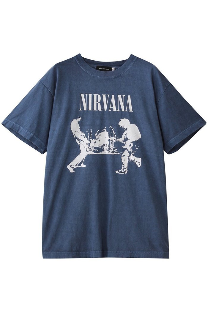 【ガリャルダガランテ/GALLARDAGALANTE】のNIRVANA Tシャツ インテリア・キッズ・メンズ・レディースファッション・服の通販 founy(ファニー) https://founy.com/ ファッション Fashion レディースファッション WOMEN トップス・カットソー Tops/Tshirt シャツ/ブラウス Shirts/Blouses ロング / Tシャツ T-Shirts カットソー Cut and Sewn おすすめ Recommend ショート Short スリーブ Sleeve デニム Denim プリント Print 再入荷 Restock/Back In Stock/Re Arrival |ID: prp329100004425727 ipo3291000000030902951