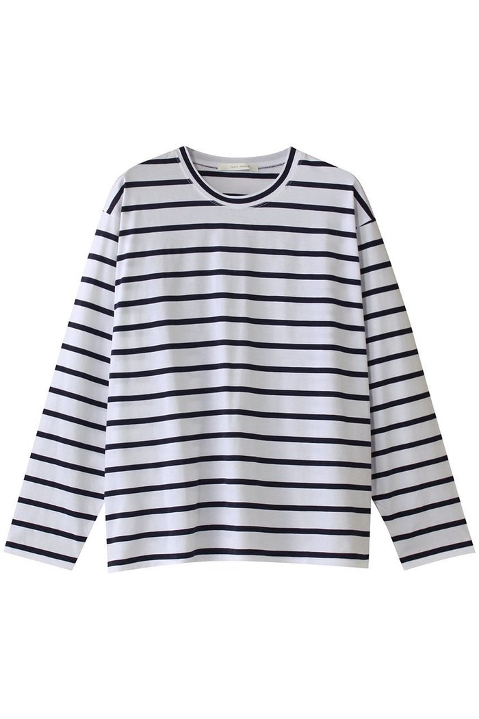 【プレインピープル/PLAIN PEOPLE】のボーダー長袖プルオーバー インテリア・キッズ・メンズ・レディースファッション・服の通販 founy(ファニー) https://founy.com/ ファッション Fashion レディースファッション WOMEN トップス・カットソー Tops/Tshirt シャツ/ブラウス Shirts/Blouses ロング / Tシャツ T-Shirts プルオーバー Pullover カットソー Cut and Sewn インナー Inner シンプル Simple スリーブ Sleeve ボーダー Border ロング Long 長袖 Long Sleeve |ID: prp329100004425739 ipo3291000000030902983