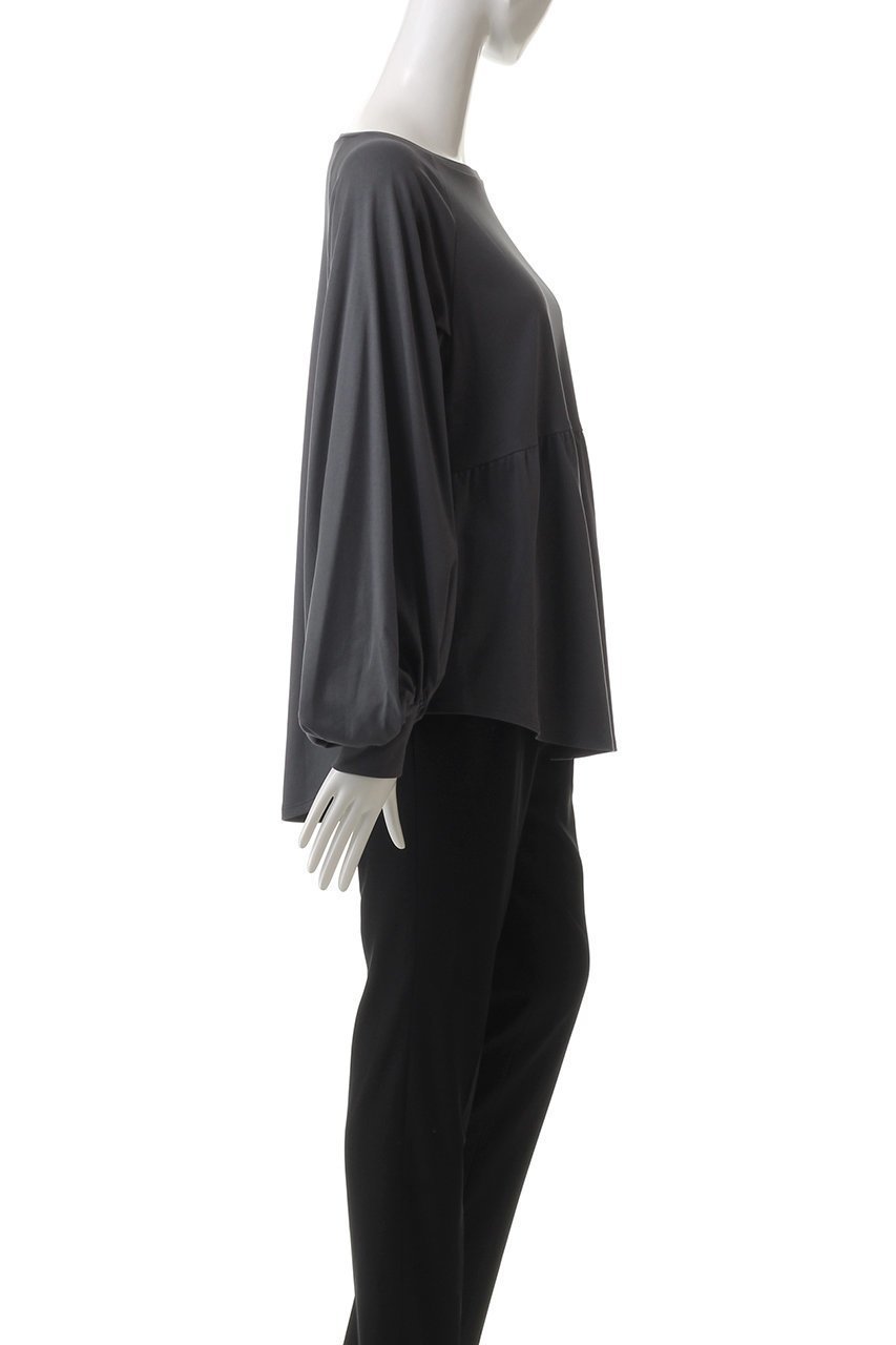 【プレインピープル/PLAIN PEOPLE】のローズペトールスムース長袖プルオーバー 人気、トレンドファッション・服の通販 founy(ファニー) 　ファッション　Fashion　レディースファッション　Fashion for Women　トップス・カットソー　Cut & Sew Tops　シャツ・ブラウス・オフィスカジュアル　Elegant Blouses & Button-Ups　ロングTシャツ・Tシャツ　Longline T-Shirts & Tees　カジュアルプルオーバー・ニットトップス　Pullovers & Knit Tops / Casual Pullovers　カットソー・ベーシックTシャツ　Cut-and-Sewn Tops / Stretch Tees & Basics　ギャザー　Gathered, Ruffled　スリーブ　Sleeve, Long Sleeve / Short Sleeve　バルーン　Balloon, Balloon Silhouette　ロング　Long, Long-Length　再入荷　Restock / Back in Stock　長袖　Long Sleeve, Full Sleeve　other-3|ID: prp329100004425740 ipo3291000000032706434