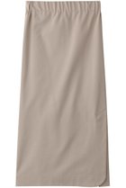 【プレインピープル/PLAIN PEOPLE】のハイテンションポンチウエストゴムストレートスカート ベージュ|ID: prp329100004425741 ipo3291000000035976308