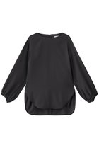 【エッセン ロートレアモン/ESSEN LAUTREAMONT】のミリオーネダブルサテンブラウス 人気、トレンドファッション・服の通販 founy(ファニー) ファッション Fashion レディースファッション Fashion for Women トップス・カットソー Cut & Sew Tops シャツ・ブラウス・オフィスカジュアル Elegant Blouses & Button-Ups サテン Satin, Glossy Fabric シンプル Simple, Minimal スリーブ Sleeve, Long Sleeve / Short Sleeve ダブル Double, Double-Breasted フェミニン Feminine, Girly ロング Long, Long-Length thumbnail チャコール|ID: prp329100004425743 ipo3291000000035674497