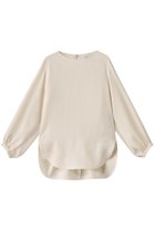 【エッセン ロートレアモン/ESSEN LAUTREAMONT】のミリオーネダブルサテンブラウス 人気、トレンドファッション・服の通販 founy(ファニー) ファッション Fashion レディースファッション Fashion for Women トップス・カットソー Cut & Sew Tops シャツ・ブラウス・オフィスカジュアル Elegant Blouses & Button-Ups サテン Satin, Glossy Fabric シンプル Simple, Minimal スリーブ Sleeve, Long Sleeve / Short Sleeve ダブル Double, Double-Breasted フェミニン Feminine, Girly ロング Long, Long-Length thumbnail オフホワイト|ID: prp329100004425743 ipo3291000000035674499