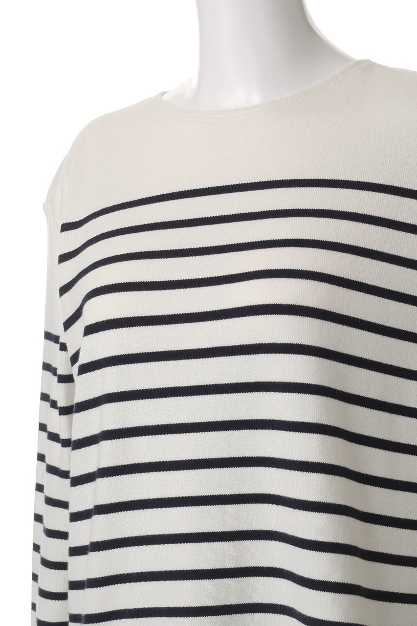 【プルミエ アロンディスモン/1er Arrondissement】の【ROYAL MER】トップス 人気、トレンドファッション・服の通販 founy(ファニー) 　ファッション　Fashion　レディースファッション　Fashion for Women　トップス・カットソー　Cut & Sew Tops　シャツ・ブラウス・オフィスカジュアル　Elegant Blouses & Button-Ups　ロングTシャツ・Tシャツ　Longline T-Shirts & Tees　カットソー・ベーシックTシャツ　Cut-and-Sewn Tops / Stretch Tees & Basics　インナー　Innerwear　ジャケット　Jacket, Outerwear　スリーブ　Sleeve, Long Sleeve / Short Sleeve　バランス　Balance, Style Balance　フォルム　Silhouette, Form　ボーダー　Border, Stripe　ロング　Long, Long-Length　other-5|ID: prp329100004425744 ipo3291000000036008647