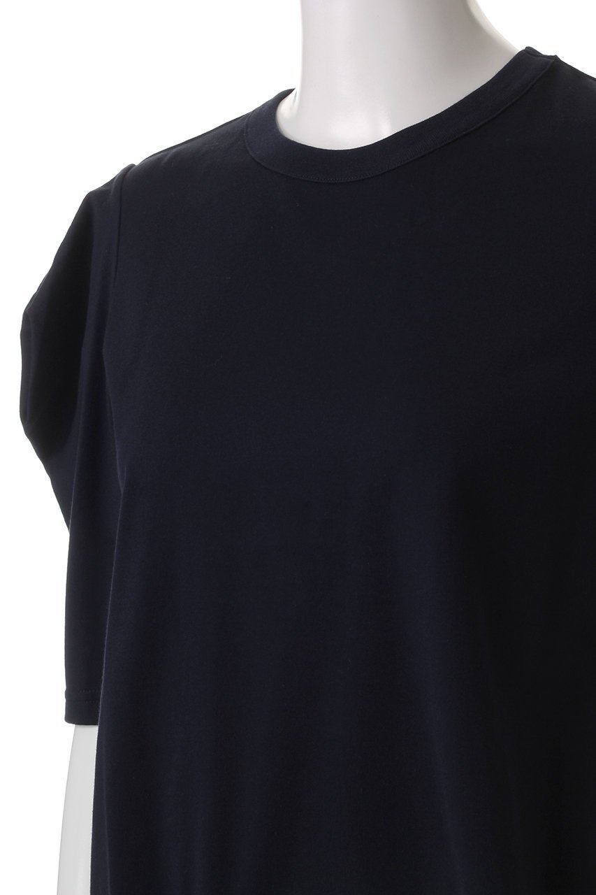 【ミズイロ インド/mizuiro ind】のdrape slv T Tシャツ 人気、トレンドファッション・服の通販 founy(ファニー) 　ファッション　Fashion　レディースファッション　Fashion for Women　トップス・カットソー　Cut & Sew Tops　シャツ・ブラウス・オフィスカジュアル　Elegant Blouses & Button-Ups　ロングTシャツ・Tシャツ　Longline T-Shirts & Tees　カットソー・ベーシックTシャツ　Cut-and-Sewn Tops / Stretch Tees & Basics　なめらか　Smooth, Silky Texture　ショート　Short, Short Length　スリーブ　Sleeve, Long Sleeve / Short Sleeve　ドレープ　Drape, Draping Fabric　バランス　Balance, Style Balance　ボトム　Bottoms, Lower Wear　other-5|ID: prp329100004425748 ipo3291000000032854143