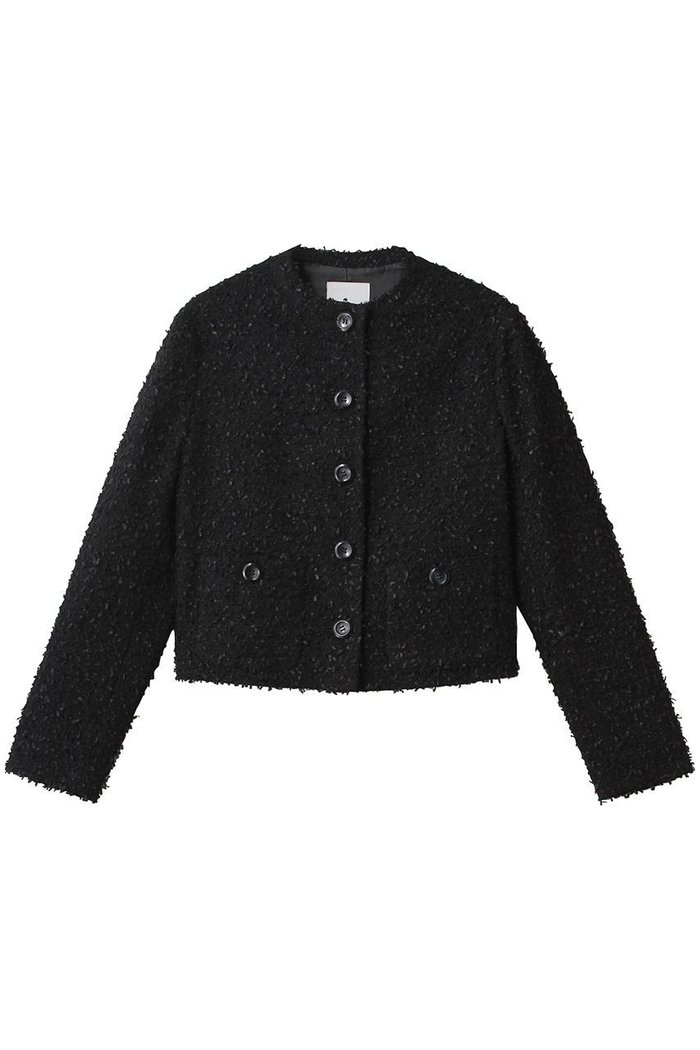 【ジェイドット/j.】の尾州ジャカードノーカラージャケット インテリア・キッズ・メンズ・レディースファッション・服の通販 founy(ファニー) https://founy.com/ ファッション Fashion レディースファッション WOMEN アウター Coat Outerwear ジャケット Jackets ノーカラージャケット No Collar Leather Jackets オケージョン Occasion ジャカード Jacquard ジャケット Jacket |ID: prp329100004425754 ipo3291000000030903023