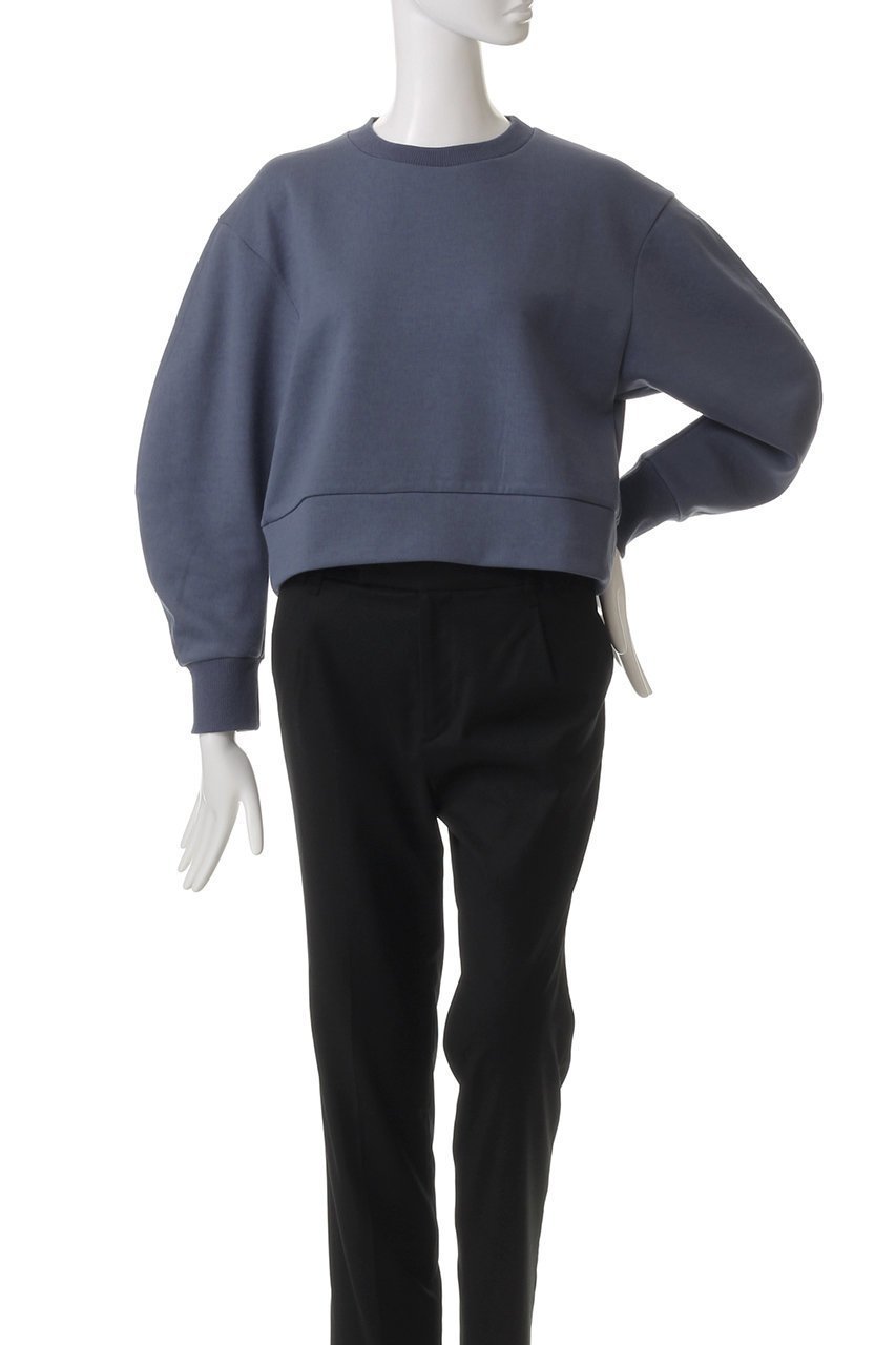 【ミディウミソリッド/MIDIUMISOLID】のcurve slv double-knit PO プルオーバー 人気、トレンドファッション・服の通販 founy(ファニー) 　ファッション　Fashion　レディースファッション　Fashion for Women　トップス・カットソー　Cut & Sew Tops　ニット　Knit Tops & Sweaters　シャツ・ブラウス・オフィスカジュアル　Elegant Blouses & Button-Ups　レディースパーカー・カジュアルフーディー　Casual Hoodies & Sweatshirts　ロングTシャツ・Tシャツ　Longline T-Shirts & Tees　カジュアルプルオーバー・ニットトップス　Pullovers & Knit Tops / Casual Pullovers　スウェット・クルーネックトップス　Sweatshirts & Crewnecks / Relaxed Fit Sweat Tops　カットソー・ベーシックTシャツ　Cut-and-Sewn Tops / Stretch Tees & Basics　ショート　Short, Short Length　シンプル　Simple, Minimal　スリーブ　Sleeve, Long Sleeve / Short Sleeve　トレンド　Trend, Trending Now　ボトム　Bottoms, Lower Wear　定番　Standard, Basic Item　other-2|ID: prp329100004425760 ipo3291000000032868607