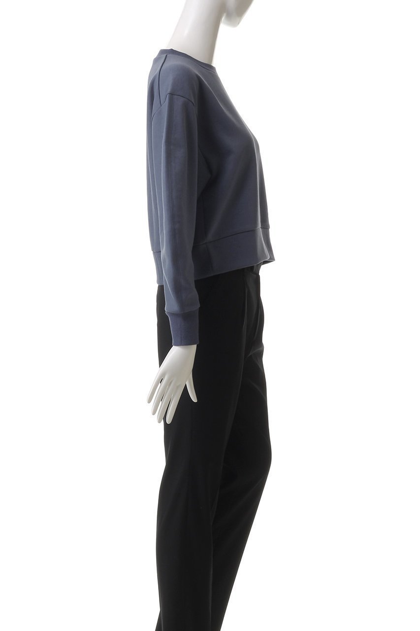 【ミディウミソリッド/MIDIUMISOLID】のcurve slv double-knit PO プルオーバー 人気、トレンドファッション・服の通販 founy(ファニー) 　ファッション　Fashion　レディースファッション　Fashion for Women　トップス・カットソー　Cut & Sew Tops　ニット　Knit Tops & Sweaters　シャツ・ブラウス・オフィスカジュアル　Elegant Blouses & Button-Ups　レディースパーカー・カジュアルフーディー　Casual Hoodies & Sweatshirts　ロングTシャツ・Tシャツ　Longline T-Shirts & Tees　カジュアルプルオーバー・ニットトップス　Pullovers & Knit Tops / Casual Pullovers　スウェット・クルーネックトップス　Sweatshirts & Crewnecks / Relaxed Fit Sweat Tops　カットソー・ベーシックTシャツ　Cut-and-Sewn Tops / Stretch Tees & Basics　ショート　Short, Short Length　シンプル　Simple, Minimal　スリーブ　Sleeve, Long Sleeve / Short Sleeve　トレンド　Trend, Trending Now　ボトム　Bottoms, Lower Wear　定番　Standard, Basic Item　other-3|ID: prp329100004425760 ipo3291000000032868610