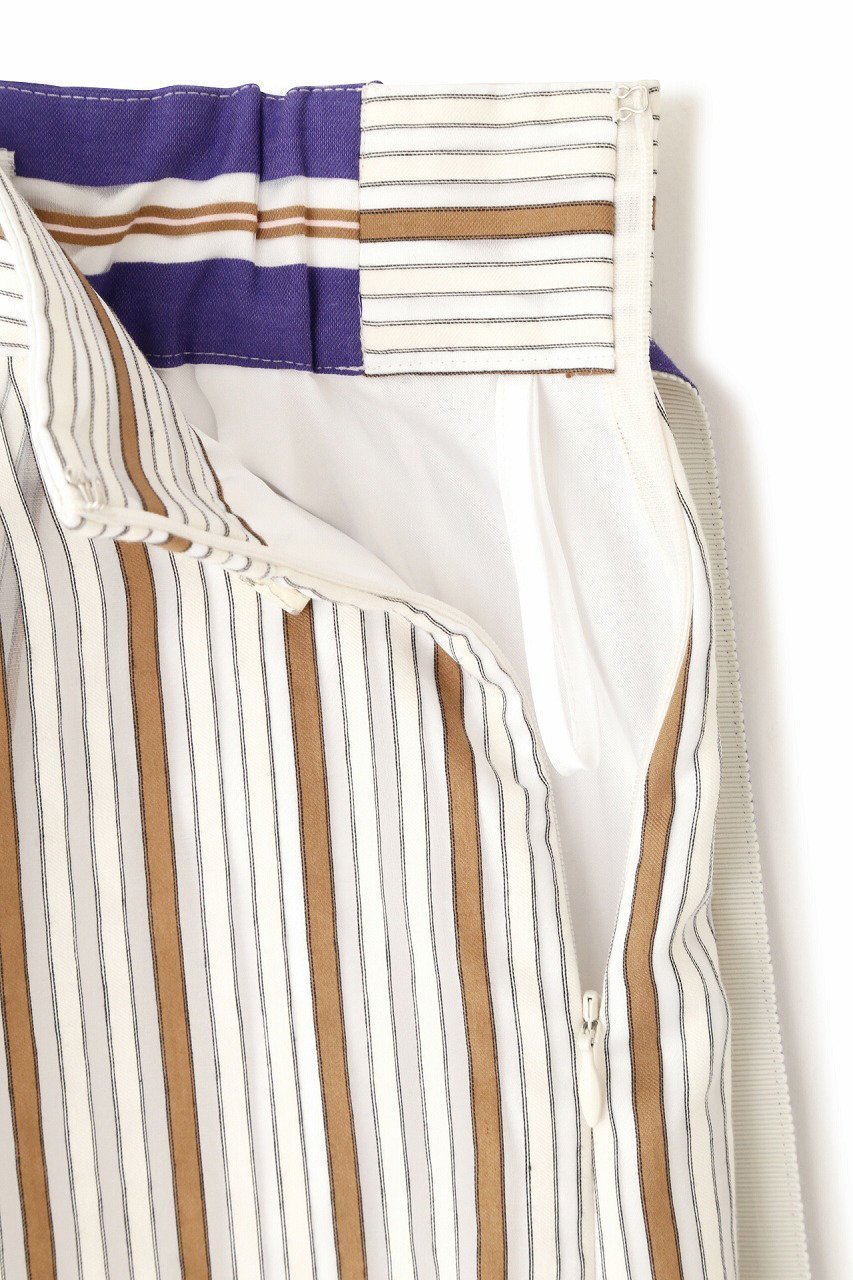 【アドーア/ADORE】のミックスストライプスカート 人気、トレンドファッション・服の通販 founy(ファニー) 　ファッション　Fashion　レディースファッション　Fashion for Women　スカート　Skirts　ロングスカート　Long Skirts / Maxi & Midi Skirts　おすすめ　Recommended / Our Picks　エレガント 上品　Elegant　シアー　Sheer, See-Through　ストライプ　Stripe, Striped Pattern　セットアップ　Set-Up, Coordinated Outfit　ティアードスカート　Tiered Skirt, Flounced Skirt　パターン　Pattern, Design Print　ロング　Long, Long-Length　再入荷　Restock / Back in Stock　other-2|ID: prp329100004427305 ipo3291000000034989156