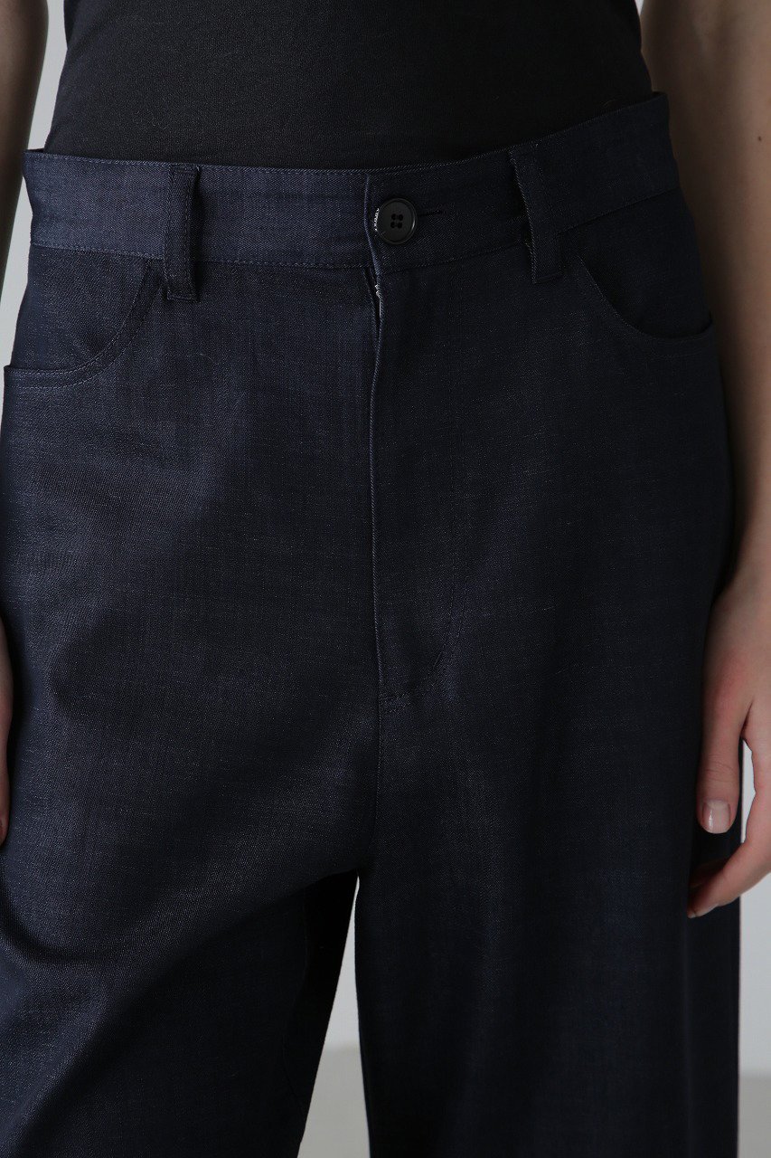 【アドーア/ADORE】のハイブリッドデニムパンツ 人気、トレンドファッション・服の通販 founy(ファニー) 　ファッション　Fashion　レディースファッション　Fashion for Women　パンツ　Pants & Trousers　デニムパンツ・ジーンズ・美脚デニム　Denim Jeans & Pants　シアー　Sheer, See-Through　ストレート　Straight, Straight Cut　デニム　Denim, Jeans Material　ポケット　Pocket, Pocket Detail　ヨーク　Yoke, Yoke Design　other-3|ID: prp329100004427308 ipo3291000000032910972