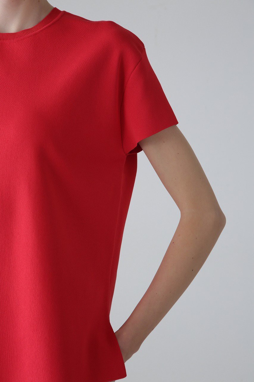 【アドーア/ADORE】のベーシックニットT 人気、トレンドファッション・服の通販 founy(ファニー) 　ファッション　Fashion　レディースファッション　Fashion for Women　トップス・カットソー　Cut & Sew Tops　ニット　Knit Tops & Sweaters　カジュアルプルオーバー・ニットトップス　Pullovers & Knit Tops / Casual Pullovers　コンパクト　Compact, Small Size　シンプル　Simple, Minimal　ストレッチ　Stretch, Stretchy Fabric　ベーシック　Basic, Essential　other-3|ID: prp329100004427310 ipo3291000000032944739