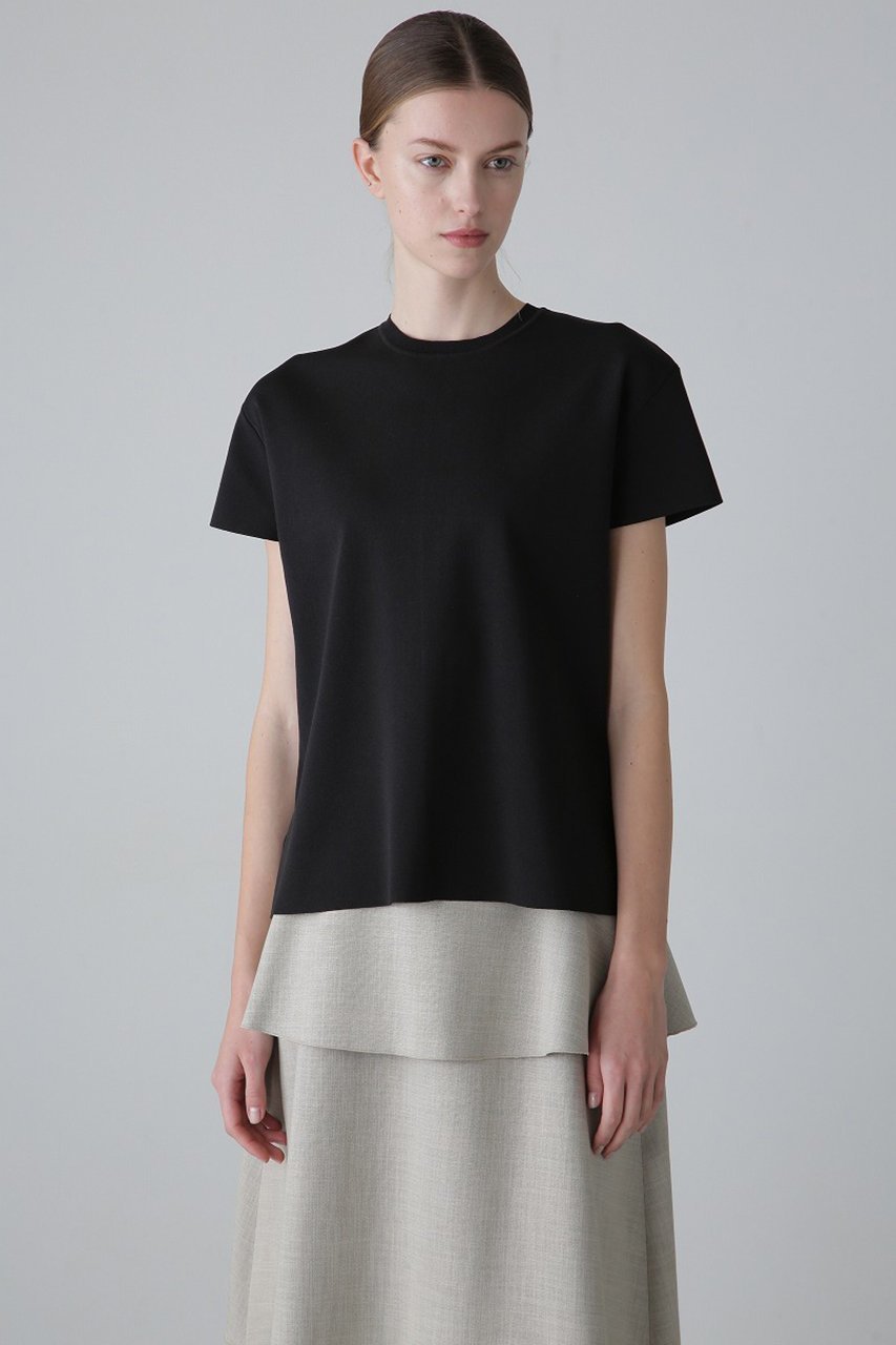 【アドーア/ADORE】のベーシックニットT 人気、トレンドファッション・服の通販 founy(ファニー) 　ファッション　Fashion　レディースファッション　Fashion for Women　トップス・カットソー　Cut & Sew Tops　ニット　Knit Tops & Sweaters　カジュアルプルオーバー・ニットトップス　Pullovers & Knit Tops / Casual Pullovers　コンパクト　Compact, Small Size　シンプル　Simple, Minimal　ストレッチ　Stretch, Stretchy Fabric　ベーシック　Basic, Essential　再入荷　Restock / Back in Stock　other-4|ID: prp329100004427310 ipo3291000000034990097