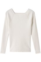 【ハー/HER.】のオフショルニット 人気、トレンドファッション・服の通販 founy(ファニー) ファッション Fashion レディースファッション Fashion for Women トップス・カットソー Cut & Sew Tops ニット Knit Tops & Sweaters カジュアルプルオーバー・ニットトップス Pullovers & Knit Tops / Casual Pullovers スクエア Square, Square Shape フェミニン Feminine, Girly thumbnail オフホワイト|ID: prp329100004428642 ipo3291000000032942536