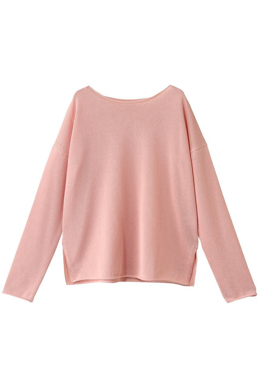 【ハー/HER.】のペーパー混ニットプルオーバー インテリア・キッズ・メンズ・レディースファッション・服の通販 founy(ファニー) 　ファッション　Fashion　レディースファッション　Fashion for Women　トップス・カットソー　Cut & Sew Tops　ニット　Knit Tops & Sweaters　カジュアルプルオーバー・ニットトップス　Pullovers & Knit Tops / Casual Pullovers　おすすめ　Recommended / Our Picks　セットアップ　Set-Up, Coordinated Outfit　ペーパー　Paper, Kraft Paper　ボトム　Bottoms, Lower Wear　リラックス　Relax, Relaxed Fit　ピンク|ID: prp329100004428643 ipo3291000000032942626