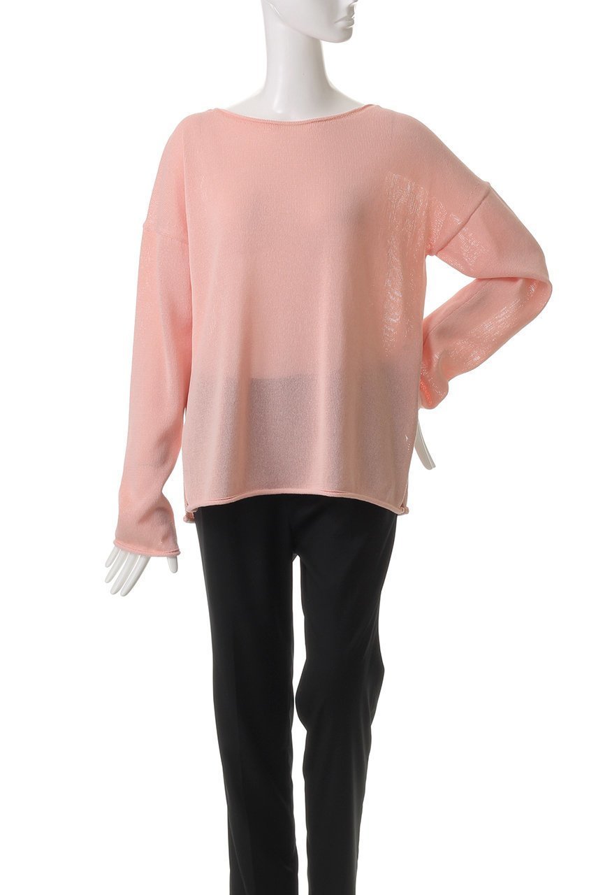 【ハー/HER.】のペーパー混ニットプルオーバー 人気、トレンドファッション・服の通販 founy(ファニー) 　ファッション　Fashion　レディースファッション　Fashion for Women　トップス・カットソー　Cut & Sew Tops　ニット　Knit Tops & Sweaters　カジュアルプルオーバー・ニットトップス　Pullovers & Knit Tops / Casual Pullovers　おすすめ　Recommended / Our Picks　セットアップ　Set-Up, Coordinated Outfit　ペーパー　Paper, Kraft Paper　ボトム　Bottoms, Lower Wear　リラックス　Relax, Relaxed Fit　other-2|ID: prp329100004428643 ipo3291000000032942640