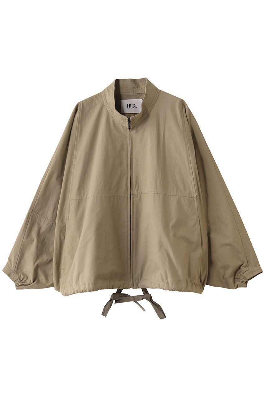 【ハー/HER.】のコットンドルマンブルゾン インテリア・キッズ・メンズ・レディースファッション・服の通販 founy(ファニー) 　ファッション　Fashion　レディースファッション　Fashion for Women　アウター　Coat / Outerwear Collection　ブルゾンジャケット・スポーティアウター　Blouson Jackets　トップス・カットソー　Cut & Sew Tops　シャツ・ブラウス・オフィスカジュアル　Elegant Blouses & Button-Ups　ロングTシャツ・Tシャツ　Longline T-Shirts & Tees　カットソー・ベーシックTシャツ　Cut-and-Sewn Tops / Stretch Tees & Basics　スリーブ　Sleeve, Long Sleeve / Short Sleeve　ブルゾン　Blouson, Bomber Jacket　ロング　Long, Long-Length　春　Spring　ベージュ|ID: prp329100004428644 ipo3291000000032864428