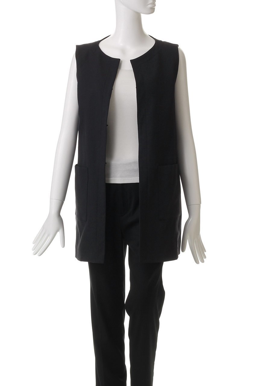 【エムフィル/M Fil】のシェルタリングオックス スクエアアームジレ 人気、トレンドファッション・服の通販 founy(ファニー) 　ファッション　Fashion　レディースファッション　Fashion for Women　アウター　Coat / Outerwear Collection　レディースジャケット・軽アウター　Jackets　ジャケット　Jacket, Outerwear　スクエア　Square, Square Shape　フォルム　Silhouette, Form　ベスト　Vest, Waistcoat　ポケット　Pocket, Pocket Detail　other-7|ID: prp329100004428653 ipo3291000000032956913