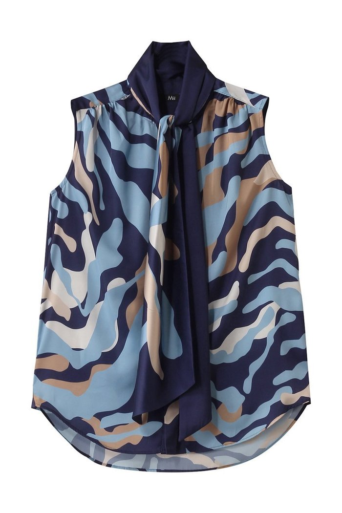 【エムフィル/M Fil】のCoral プリント ノースリーブ ボウタイブラウス インテリア・キッズ・メンズ・レディースファッション・服の通販 founy(ファニー) https://founy.com/ ファッション Fashion レディースファッション WOMEN トップス・カットソー Tops/Tshirt キャミソール / ノースリーブ No Sleeves シャツ/ブラウス Shirts/Blouses とろみ Thickness オケージョン Occasion ノースリーブ No Sleeve プリント Print エレガント 上品 Elegant NEW・新作・新着・新入荷 New Arrivals |ID: prp329100004428658 ipo3291000000030927544
