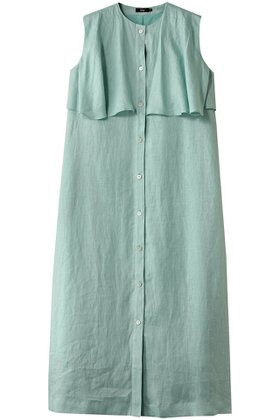 【エムフィル/M Fil】のナチュラルリネン フレアーヨークワンピース 人気、トレンドファッション・服の通販 founy(ファニー) ファッション Fashion レディースファッション Fashion for Women ワンピース Dresses チュニック Tunic Tops & Dresses シンプル Simple, Minimal チュニック Tunic, Long Top フレア Flare, Flared リネン Linen, Linen Fabric リラックス Relax, Relaxed Fit ロング Long, Long-Length 夏 Summer 旅行 Travel 春 Spring S/S・春夏 SS, Spring/Summer, Warm Season |ID:prp329100004428661