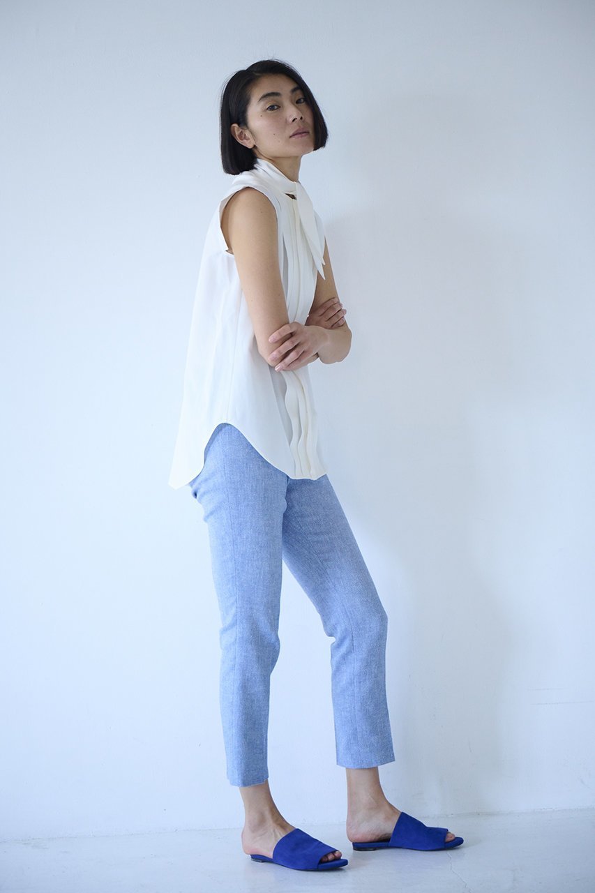 【エムフィル/M Fil】のサマーツィード コンフォート イージートラウザーズ 人気、トレンドファッション・服の通販 founy(ファニー) 　ファッション　Fashion　レディースファッション　Fashion for Women　パンツ　Pants & Trousers　エレガント 上品　Elegant　サマー　Summer, Summer Style　ストレッチ　Stretch, Stretchy Fabric　ツイード／ツィード　Choker, Choker Necklace　ツイード　Twill, Twill Weave　夏　Summer　定番　Standard, Basic Item　春　Spring　S/S・春夏　SS, Spring/Summer, Warm Season　other-7|ID: prp329100004428662 ipo3291000000032905886