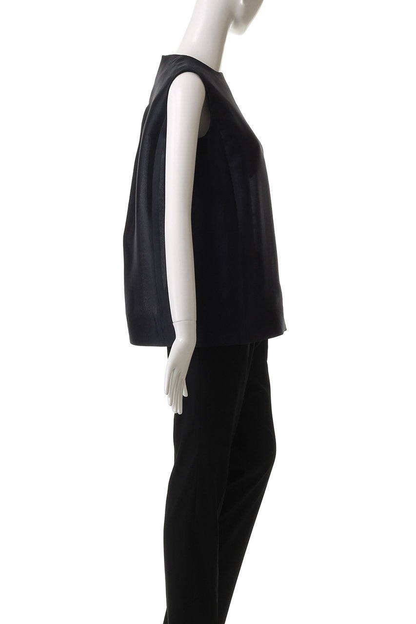 【エムフィル/M Fil】のシルキーWクロス ノースリーブ フォルムブラウス 人気、トレンドファッション・服の通販 founy(ファニー) 　ファッション　Fashion　レディースファッション　Fashion for Women　トップス・カットソー　Cut & Sew Tops　キャミソール&ノースリーブ　Camisoles & Sleeveless Tops　シャツ・ブラウス・オフィスカジュアル　Elegant Blouses & Button-Ups　シンプル　Simple, Minimal　ダブル　Double, Double-Breasted　ノースリーブ　Sleeveless, No-Sleeve　フォルム　Silhouette, Form　モダン　Modern, Contemporary　other-3|ID: prp329100004428664 ipo3291000000032844308