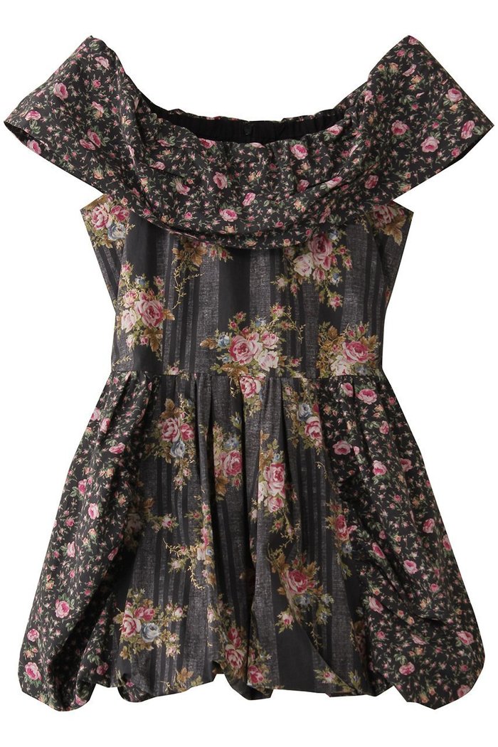 【ルール ロジェット/leur logette】のビンテージローズコットンプリントトップ インテリア・キッズ・メンズ・レディースファッション・服の通販 founy(ファニー) https://founy.com/ ファッション Fashion レディースファッション Fashion for Women トップス・カットソー Cut & Sew Tops シャツ・ブラウス・オフィスカジュアル Elegant Blouses & Button-Ups オケージョン Occasion Wear グリッター Glitter, Sparkle ショート Short, Short Length スリーブ Sleeve, Long Sleeve / Short Sleeve プリント Print, Printed Pattern ボトム Bottoms, Lower Wear モチーフ Motif, Design Theme ヴィンテージ Vintage Style |ID: prp329100004430176 ipo3291000000035366987