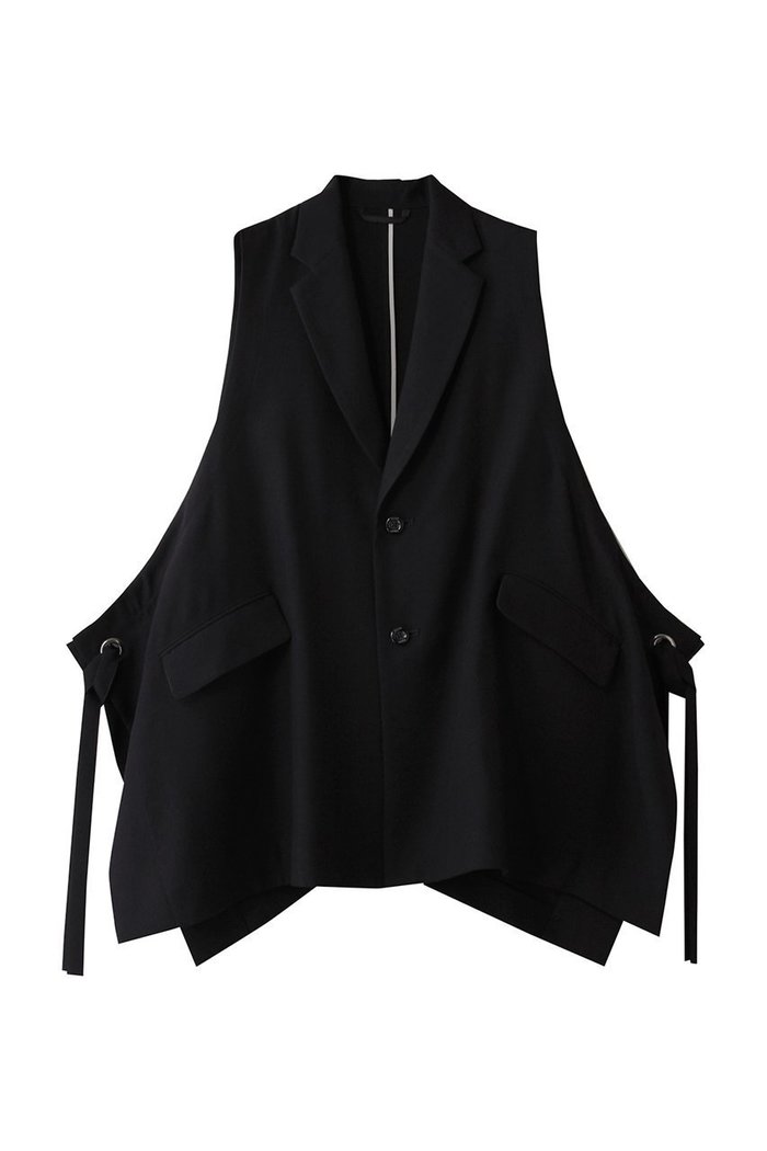 【ウジョー/Ujoh】のサイド アイレット ベスト インテリア・キッズ・メンズ・レディースファッション・服の通販 founy(ファニー) https://founy.com/ ファッション Fashion レディースファッション Fashion for Women アウター Coat / Outerwear Collection レディースジャケット・軽アウター Jackets アイレット Eyelet Lace ジャケット Jacket, Outerwear ファブリック Fabric, Textile ベスト Vest, Waistcoat |ID: prp329100004430181 ipo3291000000032960017
