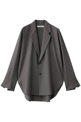 【ウジョー/Ujoh】のテーラード カラーシャツ 人気、トレンドファッション・服の通販 founy(ファニー) ファッション Fashion レディースファッション Fashion for Women トップス・カットソー Cut & Sew Tops シャツ・ブラウス・オフィスカジュアル Elegant Blouses & Button-Ups おすすめ Recommended / Our Picks スリーブ Sleeve, Long Sleeve / Short Sleeve テーラード Tailored, Tailored Fit ドレープ Drape, Draping Fabric ロング Long, Long-Length エレガント 上品 Elegant |ID:prp329100004430182