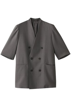【ウジョー/Ujoh】 6ボタン ダブルハーフスリーブ ジャケット人気、トレンドファッション・服の通販 founy(ファニー) ファッション Fashion レディースファッション Fashion for Women アウター Coat / Outerwear Collection レディースジャケット・軽アウター Jackets ジャケット Jacket, Outerwear センター Center, Center Line バランス Balance, Style Balance マニッシュ Mannish, Boyish モダン Modern, Contemporary エレガント 上品 Elegant |ID:prp329100004430183