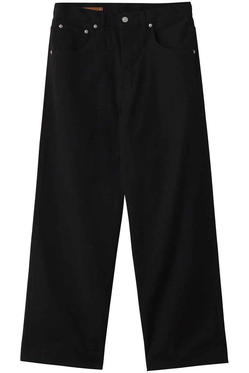 【サイ サイベーシックス/Scye SCYE BASICS / MEN】の【MEN】【SCYE BASICS】ストレッチコットン ダックワイドレッグ ジーンズ インテリア・キッズ・メンズ・レディースファッション・服の通販 founy(ファニー) 　ファッション　Fashion　メンズファッション　Fashion for Men　ボトムス　Bottoms　デニムパンツ・ジーンズ　Denim Pants　ジーンズ　Jeans, Denim Pants　ストレッチ　Stretch, Stretchy Fabric　デニム　Denim, Jeans Material　クロ|ID: prp329100004430192 ipo3291000000032909307