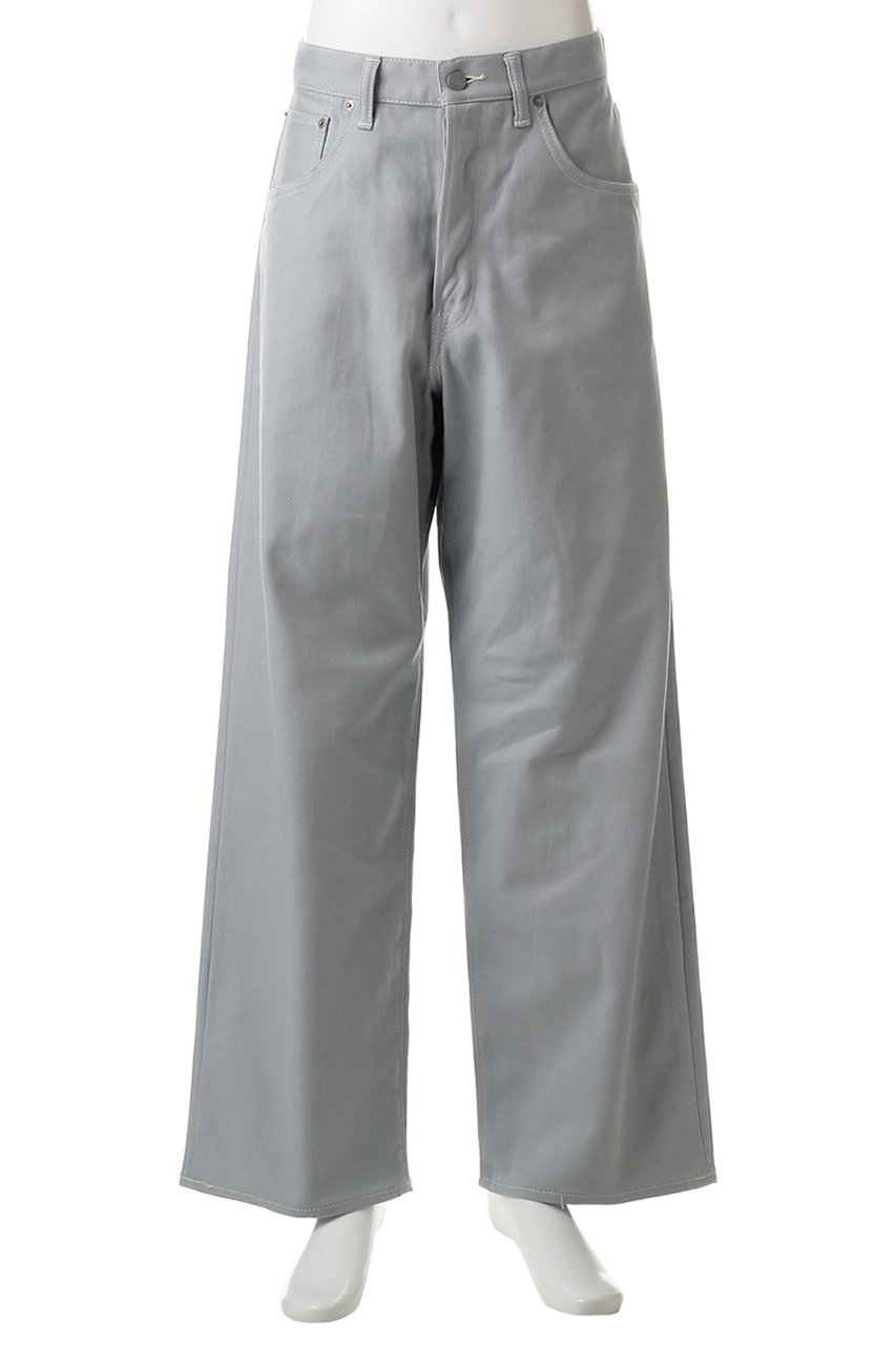 【サイ サイベーシックス/Scye SCYE BASICS / MEN】の【MEN】【SCYE BASICS】ストレッチコットン ダックワイドレッグ ジーンズ 人気、トレンドファッション・服の通販 founy(ファニー) ファッション Fashion メンズファッション Fashion for Men ボトムス Bottoms デニムパンツ・ジーンズ Denim Pants ジーンズ Jeans, Denim Pants ストレッチ Stretch, Stretchy Fabric デニム Denim, Jeans Material other-2|ID: prp329100004430192 ipo3291000000034958748