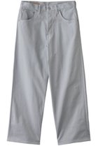 【サイ サイベーシックス/Scye SCYE BASICS / MEN】の【MEN】【SCYE BASICS】ストレッチコットン ダックワイドレッグ ジーンズ スカイミスト|ID: prp329100004430192 ipo3291000000036187443