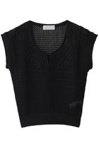 【エリオポール/heliopole】の【uca】MESH×EMBROIDAERY ニット ブラック|ID: prp329100004430198 ipo3291000000032941606
