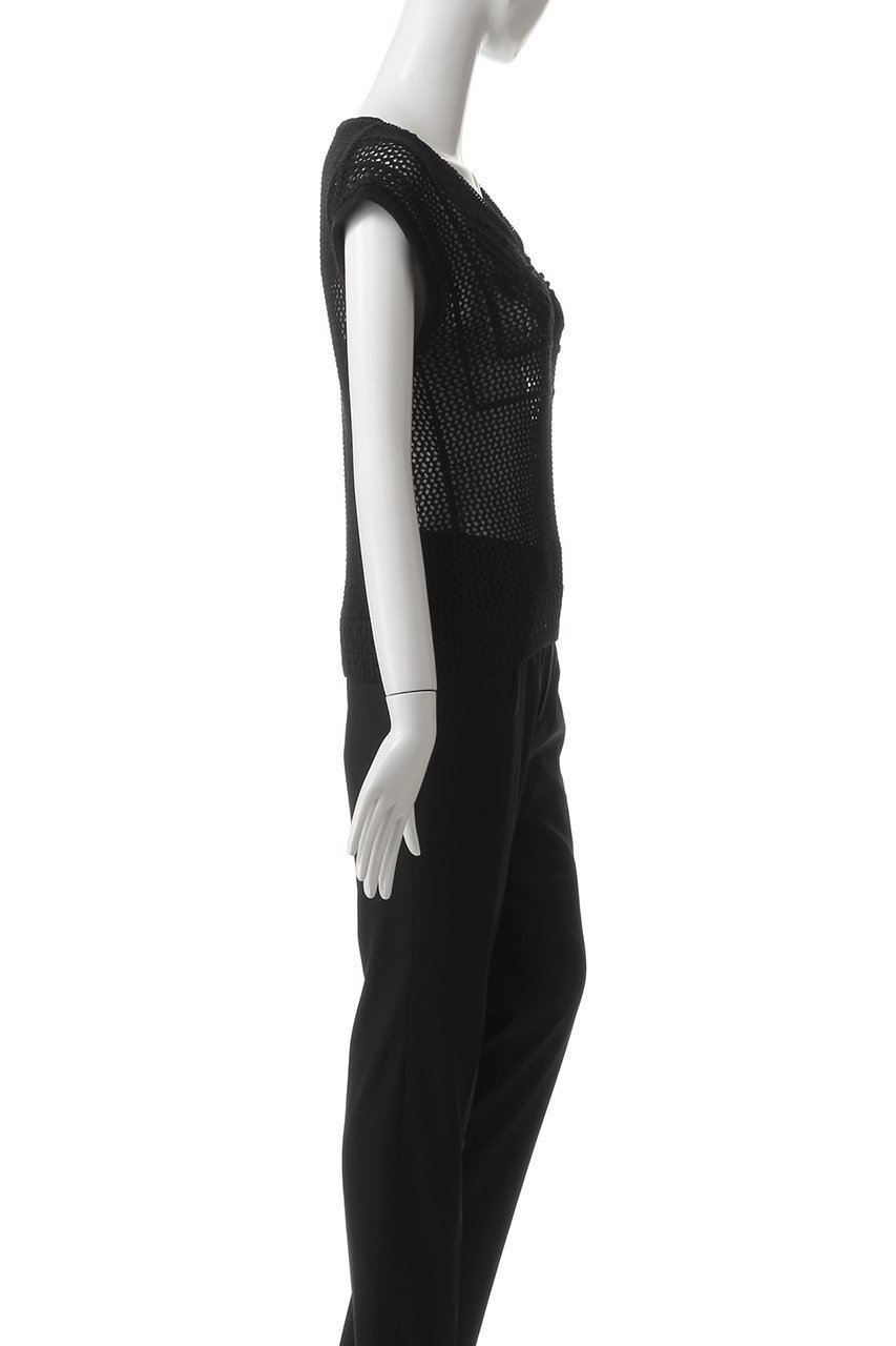 【エリオポール/heliopole】の【uca】MESH×EMBROIDAERY ニット 人気、トレンドファッション・服の通販 founy(ファニー) 　ファッション　Fashion　レディースファッション　Fashion for Women　トップス・カットソー　Cut & Sew Tops　ニット　Knit Tops & Sweaters　カジュアルプルオーバー・ニットトップス　Pullovers & Knit Tops / Casual Pullovers　インナー　Innerwear　デニム　Denim, Jeans Material　フェミニン　Feminine, Girly　メッシュ　Mesh, Net Fabric　透かし　Cut-Out, Lacework　other-3|ID: prp329100004430198 ipo3291000000032941623