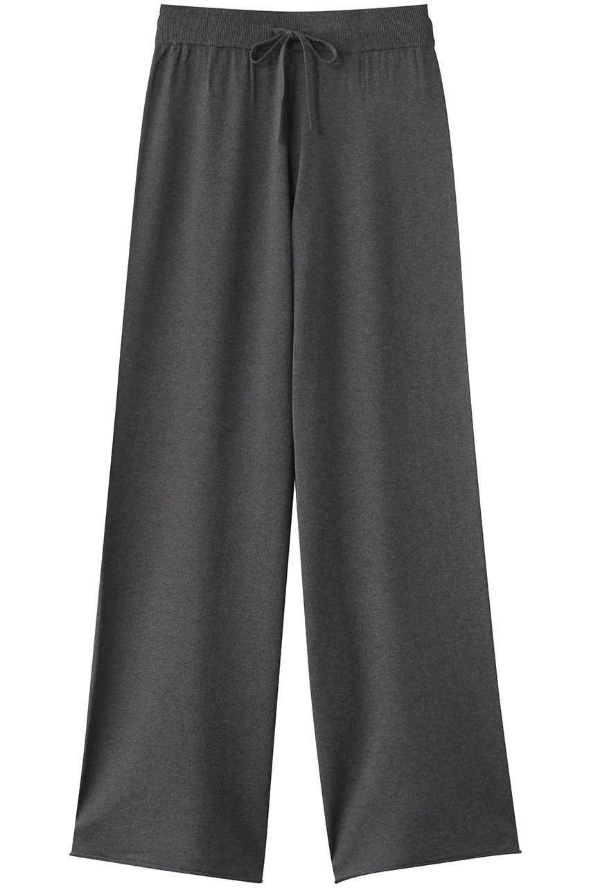 【エリオポール/heliopole】の【BRILL】シルクニットパンツ インテリア・キッズ・メンズ・レディースファッション・服の通販 founy(ファニー) 　ファッション　Fashion　レディースファッション　Fashion for Women　パンツ　Pants & Trousers　シルク　Silk, 100% Silk　シンプル　Simple, Minimal　ストレート　Straight, Straight Cut　リラックス　Relax, Relaxed Fit　エレガント 上品　Elegant　グレー|ID: prp329100004430201 ipo3291000000032909211