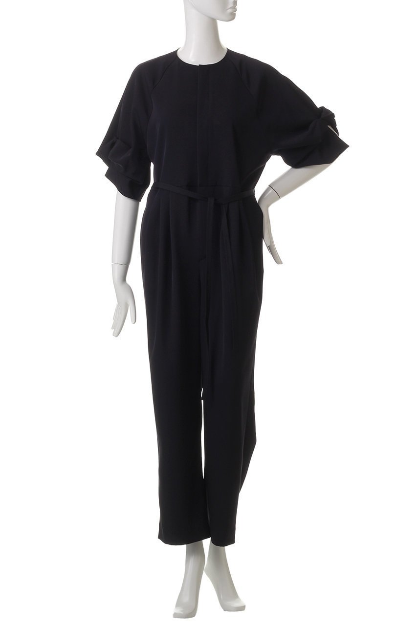 【エリオポール/heliopole】の【TICCA】TICCAxHELIOPOLE ツイストスリーブコンビネゾン 人気、トレンドファッション・服の通販 founy(ファニー) 　ファッション　Fashion　レディースファッション　Fashion for Women　パンツ　Pants & Trousers　アクセサリー　Fashion Accessories　オケージョン　Occasion Wear　コンビネゾン　Jumpsuit, All-in-One　シューズ　Shoes, Footwear　シンプル　Simple, Minimal　スリーブ　Sleeve, Long Sleeve / Short Sleeve　ツイスト　Tweed, Tweed Fabric　フェミニン　Feminine, Girly　other-2|ID: prp329100004430204 ipo3291000000032909233