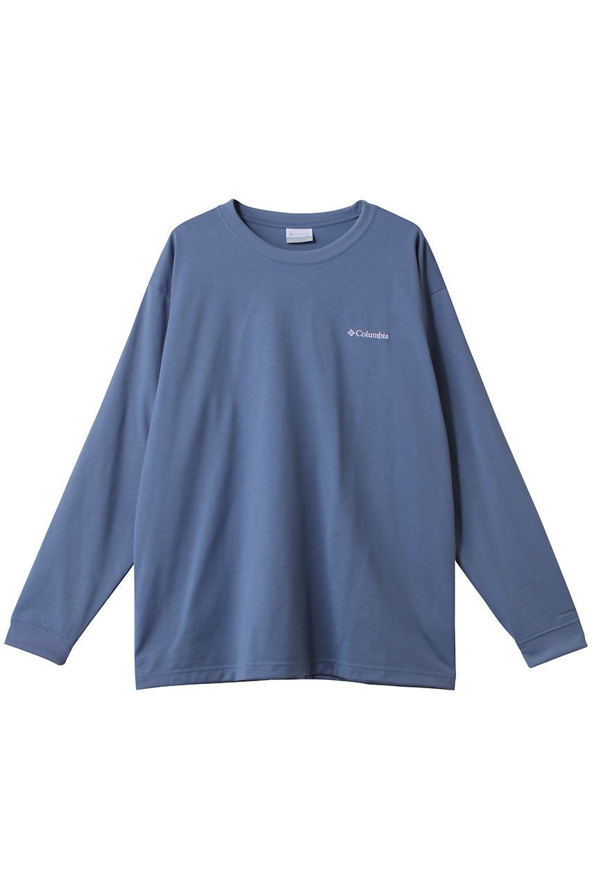 【コロンビア/Columbia / MEN】の【MEN】アーバンハイクグラフィックロングスリーブTシャツ インテリア・キッズ・メンズ・レディースファッション・服の通販 founy(ファニー) 　ファッション　Fashion　メンズファッション　MEN　トップス・カットソー　Tops/Tshirt/Men　シャツ　Shirts　アウトドア　Outdoor　グラフィック　Graphic　スポーツ　Sports　スリーブ　Sleeve　リラックス　Relax　ロング　Long　NEW・新作・新着・新入荷　New Arrivals　Blue Dusk・ Back Prin|ID: prp329100004430213 ipo3291000000030939254