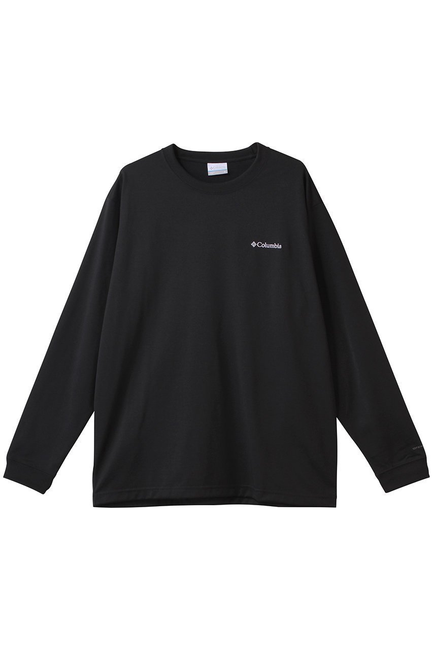 【コロンビア/Columbia / MEN】の【MEN】アーバンハイクグラフィックロングスリーブTシャツ インテリア・キッズ・メンズ・レディースファッション・服の通販 founy(ファニー) 　ファッション　Fashion　メンズファッション　Fashion for Men　トップス・カットソー　Cut & Sew Tops　メンズシャツ　Shirts　アウトドア　Outdoor Clothing　グラフィック　Graphic, Graphic Design　スポーツ　Sports, Activewear　スリーブ　Sleeve, Long Sleeve / Short Sleeve　リラックス　Relax, Relaxed Fit　ロング　Long, Long-Length　Black・ Back Print|ID: prp329100004430213 ipo3291000000032804924
