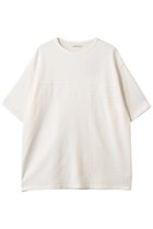 【ユニバーサルプロダクツ/UNIVERSAL PRODUCTS / MEN】の【MEN】CREPE WEAVE S/S PANEL T-SHITRS/Tシャツ 人気、トレンドファッション・服の通販 founy(ファニー) ファッション Fashion メンズファッション Fashion for Men トップス・カットソー Cut & Sew Tops メンズシャツ Shirts ショート Short, Short Length スリーブ Sleeve, Long Sleeve / Short Sleeve ハーフ Half, Half-Length フロント Front, Front Design 夏 Summer 定番 Standard, Basic Item 春 Spring S/S・春夏 SS, Spring/Summer, Warm Season thumbnail IVORY|ID: prp329100004430221 ipo3291000000032866369