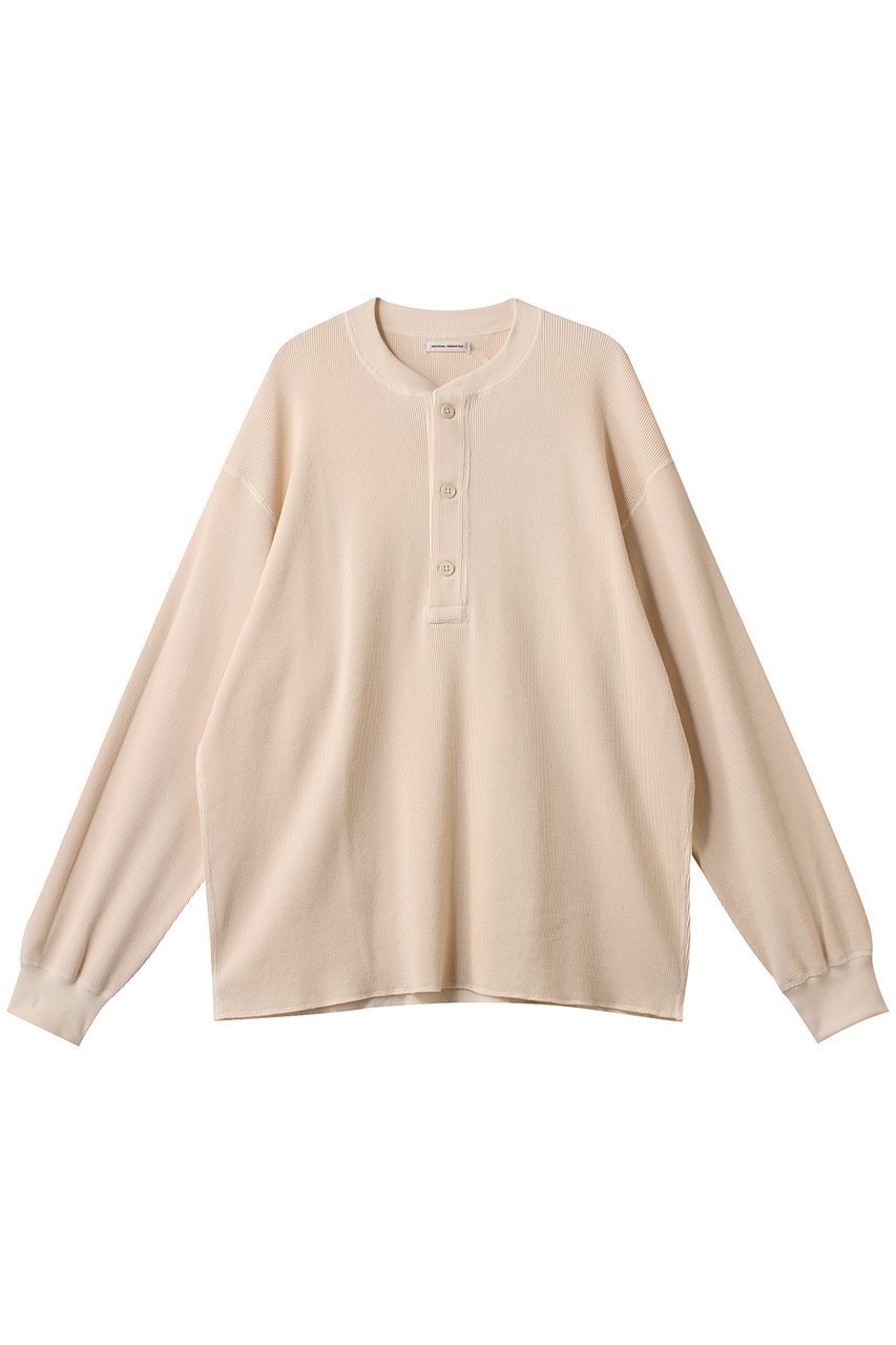 【ユニバーサルプロダクツ/UNIVERSAL PRODUCTS / MEN】の【MEN】WAFFLE HENRY NECK L/S T-SHIRTS/Tシャツ 人気、トレンドファッション・服の通販 founy(ファニー) 　ファッション　Fashion　メンズファッション　Fashion for Men　トップス・カットソー　Cut & Sew Tops　メンズシャツ　Shirts　ロングTシャツ・Tシャツ / 着回し力抜群　Longline T-Shirts & Tees　インナー　Innerwear　スタンダード　Standard, Basic　スリーブ　Sleeve, Long Sleeve / Short Sleeve　ロング　Long, Long-Length　ワッフル　Waffle, Waffle Knit　 other-1|ID: prp329100004430222 ipo3291000000034958738