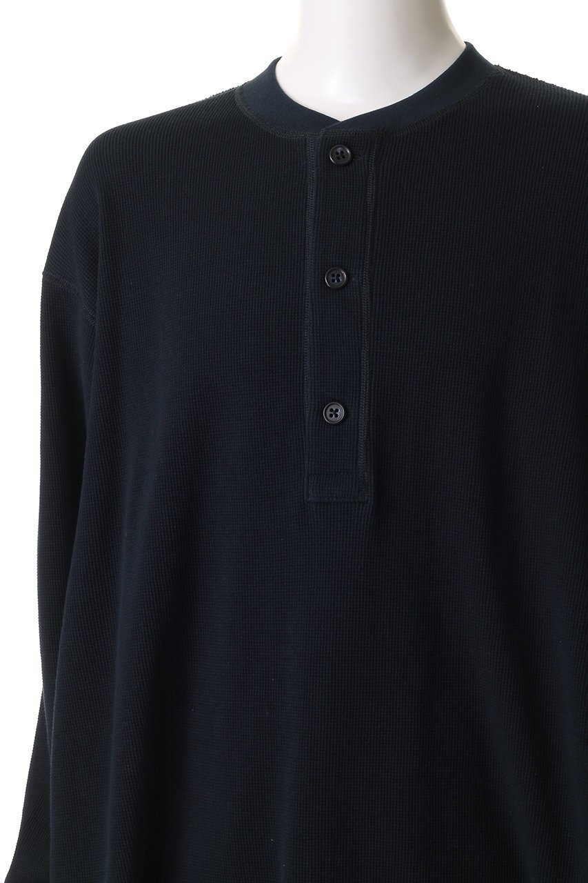 【ユニバーサルプロダクツ/UNIVERSAL PRODUCTS / MEN】の【MEN】WAFFLE HENRY NECK L/S T-SHIRTS/Tシャツ 人気、トレンドファッション・服の通販 founy(ファニー) 　ファッション　Fashion　メンズファッション　Fashion for Men　トップス・カットソー　Cut & Sew Tops　メンズシャツ　Shirts　ロングTシャツ・Tシャツ / 着回し力抜群　Longline T-Shirts & Tees　インナー　Innerwear　スタンダード　Standard, Basic　スリーブ　Sleeve, Long Sleeve / Short Sleeve　ロング　Long, Long-Length　ワッフル　Waffle, Waffle Knit　other-5|ID: prp329100004430222 ipo3291000000034958745