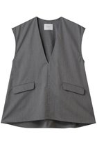 【ミディウミソリッド/MIDIUMISOLID】のv/neck n/s PO プルオーバー gray|ID:prp329100004430228