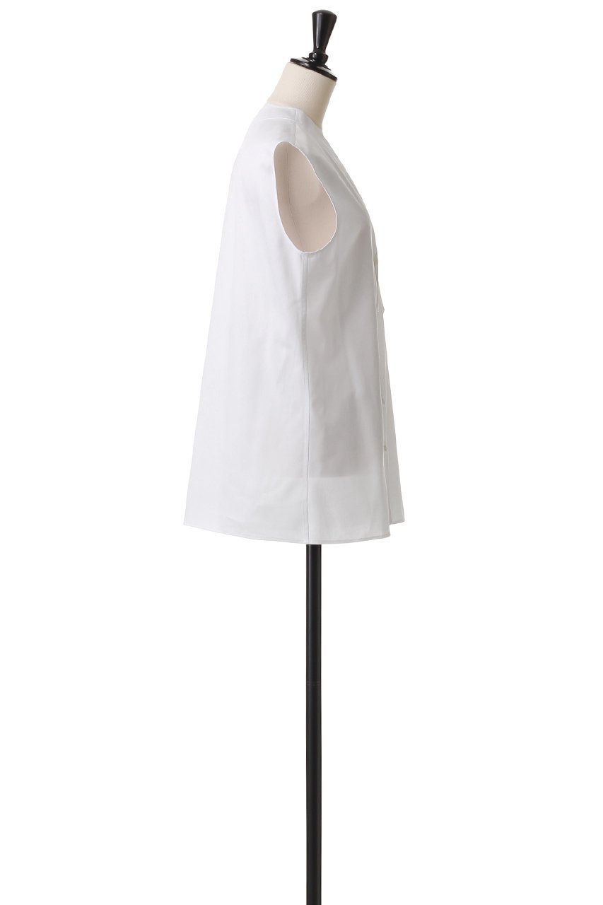 【ブラミンク/BLAMINK】の【BLMK】コットンVネックベスト 人気、トレンドファッション・服の通販 founy(ファニー) 　ファッション　Fashion　レディースファッション　Fashion for Women　アウター　Coat / Outerwear Collection　レディースジャケット・軽アウター　Jackets　ジャケット　Jacket, Outerwear　スタイリッシュ　Stylish, Fashionable　ベスト　Vest, Waistcoat　ポケット　Pocket, Pocket Detail　定番　Standard, Basic Item　other-3|ID: prp329100004430234 ipo3291000000035490429