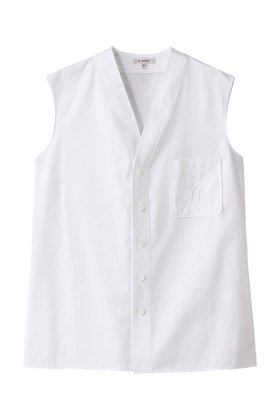 【ブラミンク/BLAMINK】 【BLMK】コットンVネックベスト人気、トレンドファッション・服の通販 founy(ファニー) ファッション Fashion レディースファッション Fashion for Women アウター Coat / Outerwear Collection レディースジャケット・軽アウター Jackets ジャケット Jacket, Outerwear スタイリッシュ Stylish, Fashionable ベスト Vest, Waistcoat ポケット Pocket, Pocket Detail 定番 Standard, Basic Item |ID:prp329100004430234