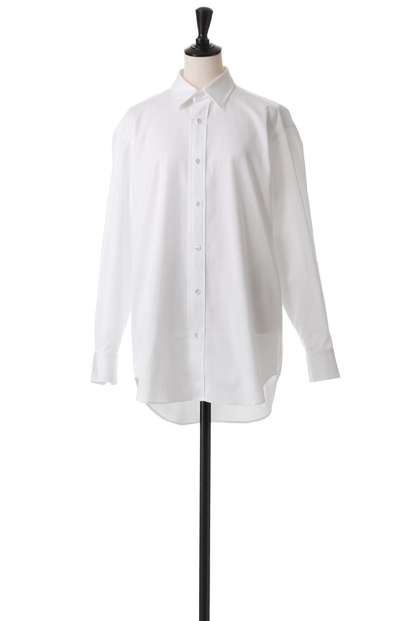 【ブラミンク/BLAMINK】の【BLMK】コットンレギュラーシャツ 人気、トレンドファッション・服の通販 founy(ファニー) 　ファッション　Fashion　レディースファッション　Fashion for Women　トップス・カットソー　Cut & Sew Tops　シャツ・ブラウス・オフィスカジュアル　Elegant Blouses & Button-Ups　スリーブ　Sleeve, Long Sleeve / Short Sleeve　ベーシック　Basic, Essential　ロング　Long, Long-Length　エレガント 上品　Elegant　定番　Standard, Basic Item　羽織　Haori, Light Jacket　other-2|ID: prp329100004430235 ipo3291000000032844899