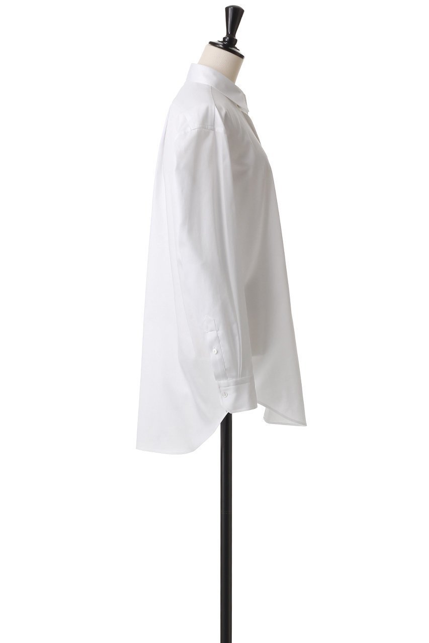 【ブラミンク/BLAMINK】の【BLMK】コットンレギュラーシャツ 人気、トレンドファッション・服の通販 founy(ファニー) 　ファッション　Fashion　レディースファッション　Fashion for Women　トップス・カットソー　Cut & Sew Tops　シャツ・ブラウス・オフィスカジュアル　Elegant Blouses & Button-Ups　スリーブ　Sleeve, Long Sleeve / Short Sleeve　ベーシック　Basic, Essential　ロング　Long, Long-Length　エレガント 上品　Elegant　定番　Standard, Basic Item　羽織　Haori, Light Jacket　other-3|ID: prp329100004430235 ipo3291000000032844903