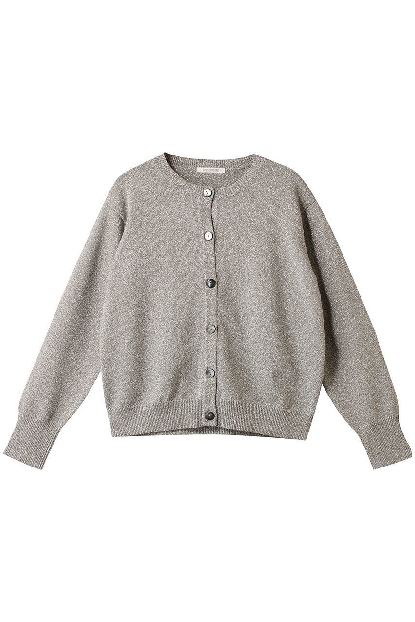 【ハウス オブ ロータス/HOUSE OF LOTUS】のラメクルーカーディガン 人気、トレンドファッション・服の通販 founy(ファニー) 　ファッション　Fashion　レディースファッション　Fashion for Women　トップス・カットソー　Cut & Sew Tops　ニット　Knit Tops & Sweaters　カーディガン・羽織り　Layered Style Cardigans　カーディガン　Cardigan, Knitwear　羽織　Haori, Light Jacket　 other-1|ID: prp329100004430236 ipo3291000000032941487