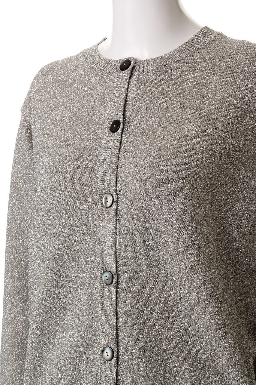 【ハウス オブ ロータス/HOUSE OF LOTUS】のラメクルーカーディガン 人気、トレンドファッション・服の通販 founy(ファニー) 　ファッション　Fashion　レディースファッション　Fashion for Women　トップス・カットソー　Cut & Sew Tops　ニット　Knit Tops & Sweaters　カーディガン・羽織り　Layered Style Cardigans　カーディガン　Cardigan, Knitwear　羽織　Haori, Light Jacket　other-5|ID: prp329100004430236 ipo3291000000032941545