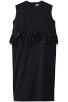 【マリリンムーン/MARILYN MOON】のタフタスパイラルラッフルスリーブドレス 人気、トレンドファッション・服の通販 founy(ファニー) ファッション Fashion レディースファッション Fashion for Women ワンピース Dresses フォーマル・パーティードレス・結婚式用ドレス Elegant & Casual Dresses チュニック Tunic Tops & Dresses サンダル Sandals, Summer Shoes スニーカー Sneakers, Trainers タフタ Taffeta, Structured Fabric チュニック Tunic, Long Top チュール Tulip, Tulip Motif ドレス Dress, One-Piece ラッフル Ruffle, Frill リゾート Resort, Vacation Style ロング Long, Long-Length エレガント 上品 Elegant 夏 Summer thumbnail ネイビー|ID: prp329100004430242 ipo3291000000032864466